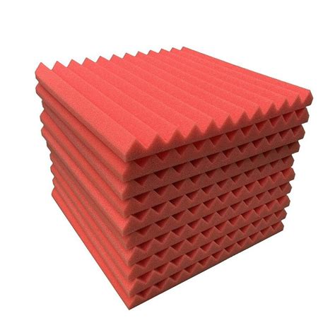 10pcs Set Acoustic Panels Soundproofing Acoustic Foam Sound Wedges For