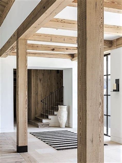 On the structure panel, specify the desired truss width in the rafter width text field then click ok and done to confirm the changes and close the. Exposed timber rafters with plaster ceiling | Hallway ...