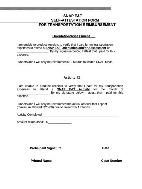 Self Attestation Fill Out Sign Online DocHub