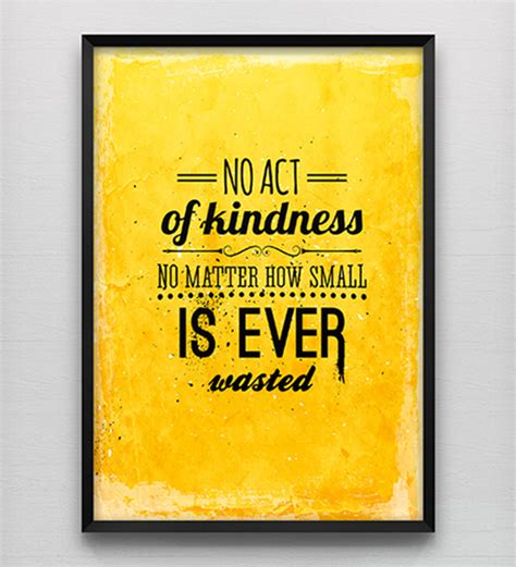 Act Of Kindness Poster 3296 Wallskin