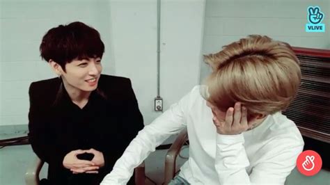 You can continue in v live app. jimin jungkook vlive - Google Search | Jikook, Black and ...