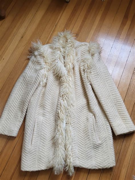 Vintage Mongolian Lamb Wool Sweater Jacket 1980s Gem