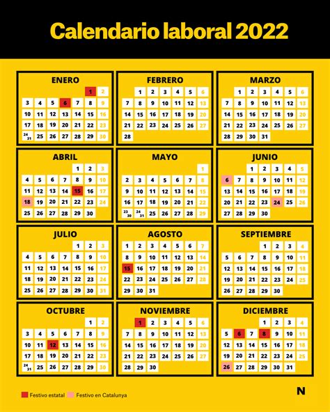 Calendario Laboral 2024 En Catalunya Y Barcelona En Pdf Todos Los