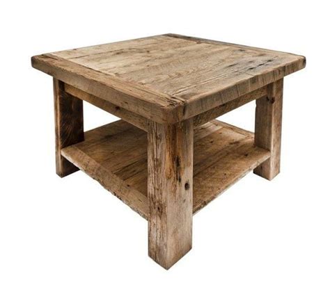 Rustic reclaimed wood coffee tables. This barn board coffee table is the perfect rustic element ...