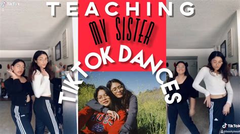 Summervlog5 Teaching My Sister Tiktok Dances Feat My Sister Youtube