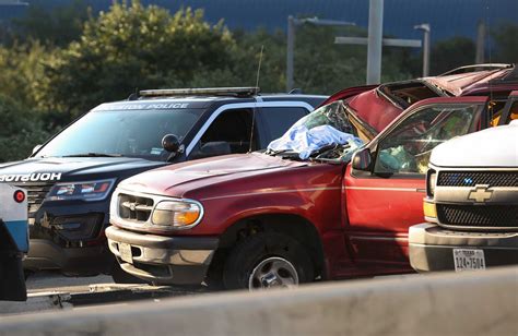 I 45 Northbound Lanes Closed At Downtown Houston