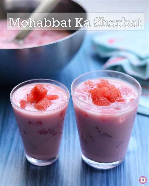 Mohabbat Ka Sharbat Recipe Raks Kitchen
