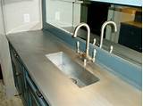 Images of Commercial Bathroom Countertop With Integral Sink