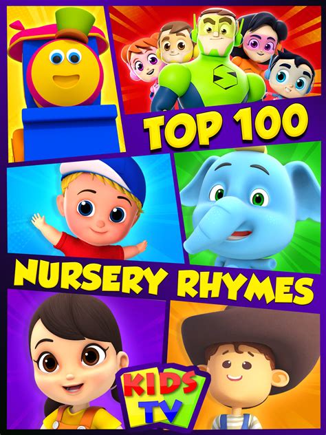 Prime Video Top 100 Nursery Rhymes Kids Tv