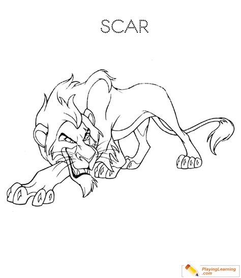 Good luck in the game! Scar Coloring Pages - Coloring Home