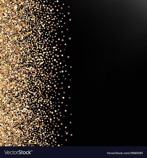 Festive Background With Falling Glitter Confetti Vector Image