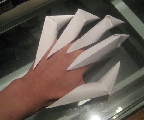 Origami Claws ~ Easy Origami Instructions For Kids Crafts