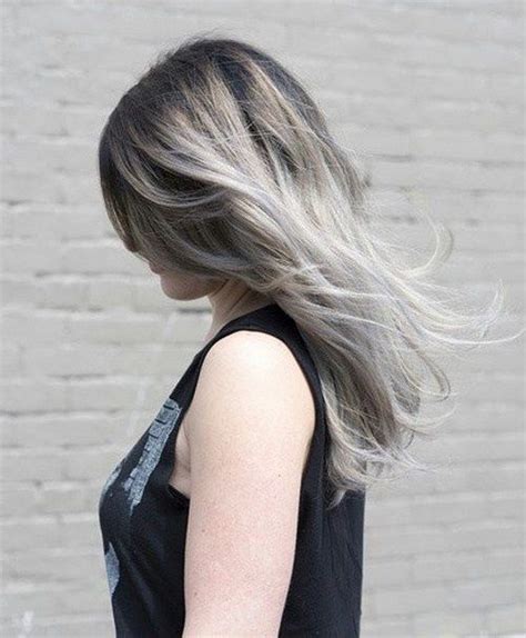 Silver Blonde Ombre Hair Silver Blonde Ombre Ash Blonde Ombre Hair