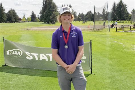 State Golf Championships Sequims Ben Sweet Finishes Second