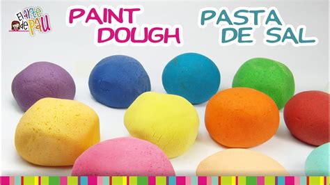 Painting Salt Dough Pintando La Masa De Sal Youtube