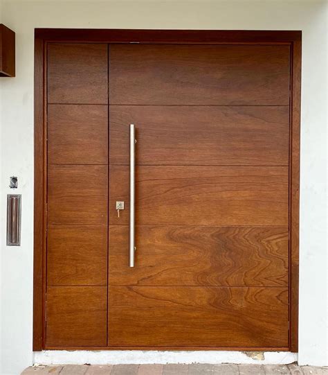 Stockholm Double Asymmetrical Modern Door Custom Wood Doors