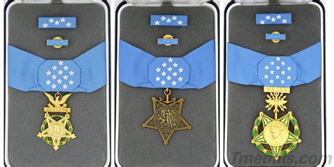 Cased Us Medal Of Honor Moh Army Navy Air Force Current Versions Ww1