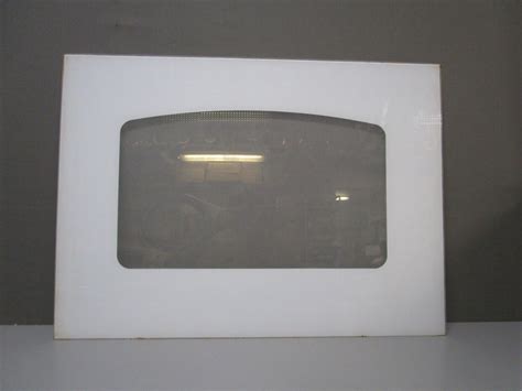 Ge Range Oven Outer Door Glass White Wb56t10187 Asmn Ebay