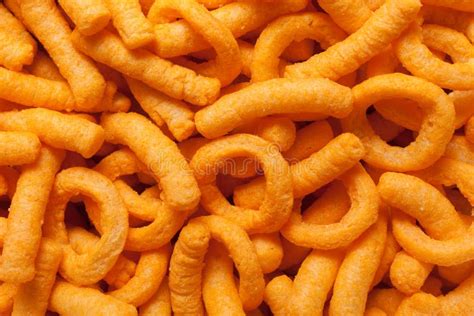 Pile Of Cheese Puffs Stock Photo Image Of Readytoeat 39204376
