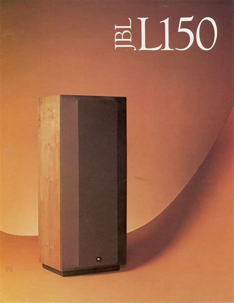 Jbl L150 Speaker 1979 Floor Speakers Floor Standing Speakers Monitor