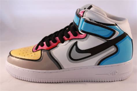 Nike men's air force 1 '07 an20 basketball shoe. Nike Air Force 1 Mid - 'Homer Simpson' Custom | SneakerFiles