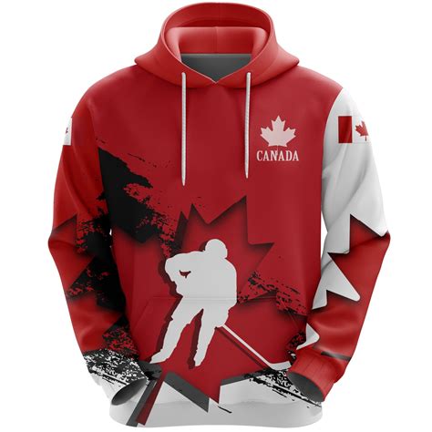 Canada Hockey Hoodie Canada Special Hoodie Canada Pullover Etsy