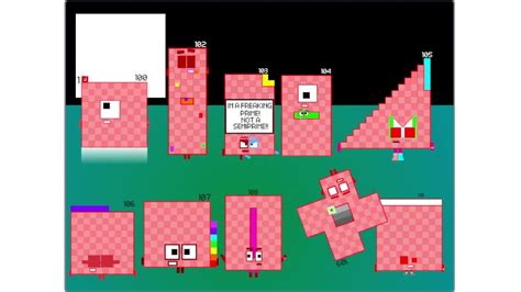 Numberblocks Band 101 110with Updated Sounds Ofc Youtube