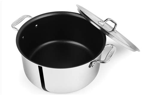 All Clad Tri Ply Stainless Steel Non Stick Stockpot 8 Quart