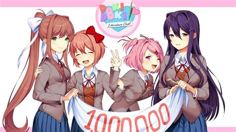 Doki Doki Literature Club Hits 1 Million Downloads Ign