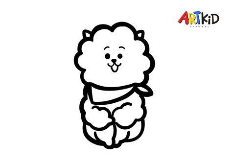Bt21 Coloring Pages 80 Free Printable Coloring Pages Drawings To Trace