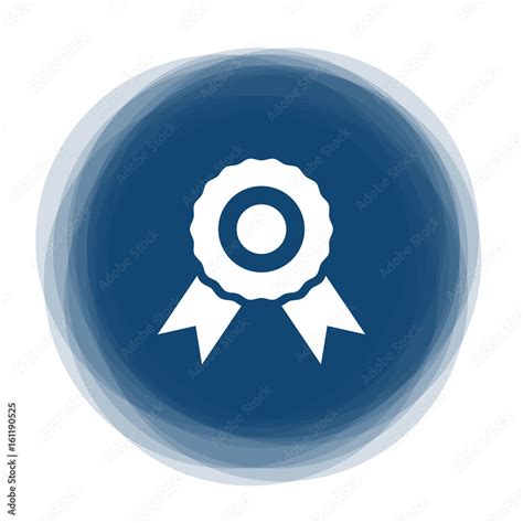 Abstract Round Button Award Badge Stock Vector Adobe Stock