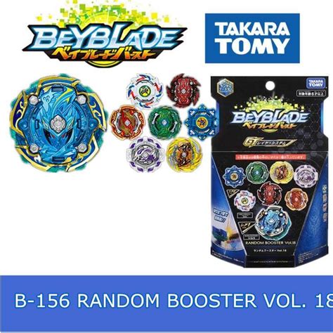 Takara Tomy Beyblade Burst B 156 Random Booster Vol18 06 08 Shopee
