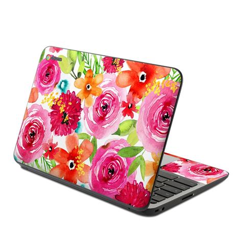 Hp Chromebook 11 G4 Skin Floral Pop By Sara Berrenson Decalgirl