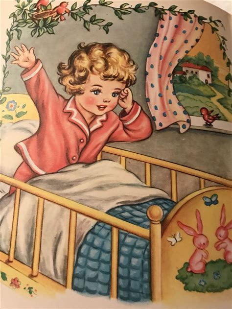 Childhood Art Storybook Art Vintage Illustration