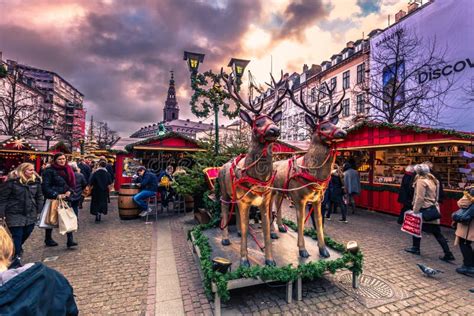 December 05 2016 The Christmas Market In Central Copenhagen D
