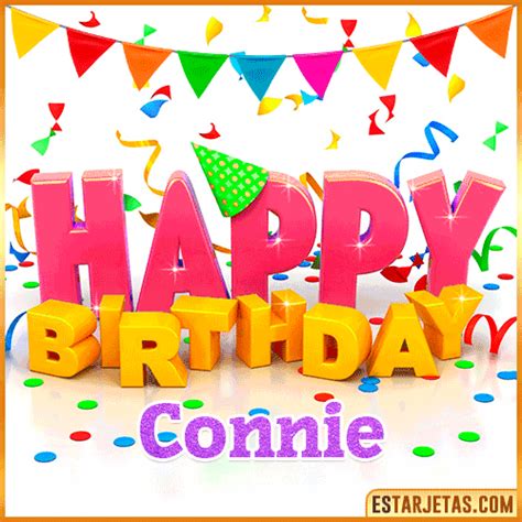 feliz cumpleaños connie imágenes tarjetas y mensajes