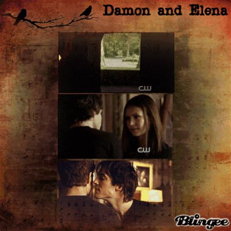 The Vampire Diaries Damon And Elena Night Of The Comet