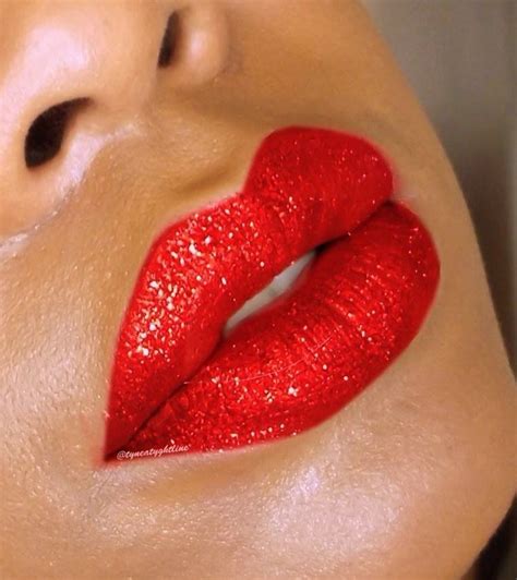Ruby Red By Tynea M Beautiful Lipstick Hair And Nails Beautiful Lips