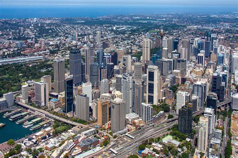 Aerial Stock Image Sydney City