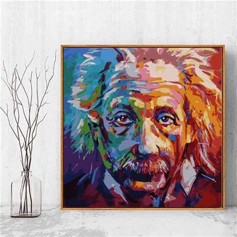 Painting By Numbers Albert Einstein Modern Art