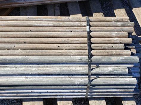 (200) Cattle Fence Posts, 1 1/4