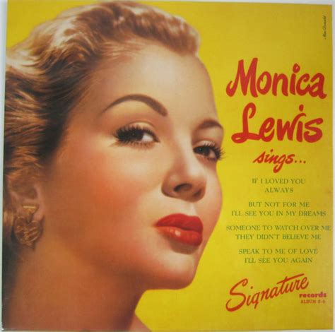Monica Lewis With Ray Bloch And His Orchestra Monica Lewis Sings