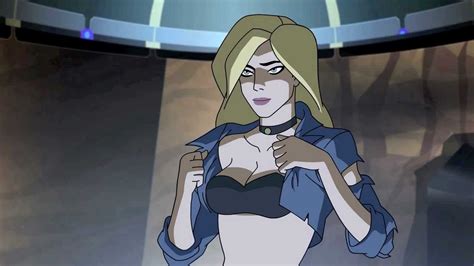 Black Canary Sexuality Black Canary Young Justice Cartoon