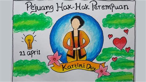 Cara Membuat Poster Tema Hari Kartini Menggambar Dan Mewarnai Ibu