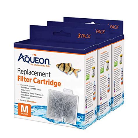 Aqueon Replacement Filter Cartridges Medium 9 Pack
