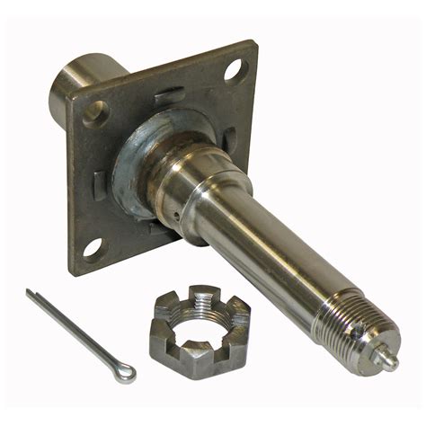 Trailer Axle Spindle For 1 116 Inch Id Bearings With Brake Flange