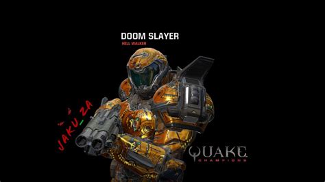 Doom Slayer Quake Champions Just Another Frag Vid Youtube