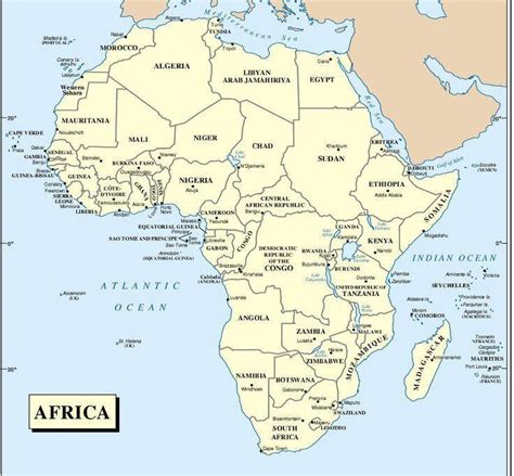 Which Body Of Water Lies Off The Coast Of West Africa A The Atlantic