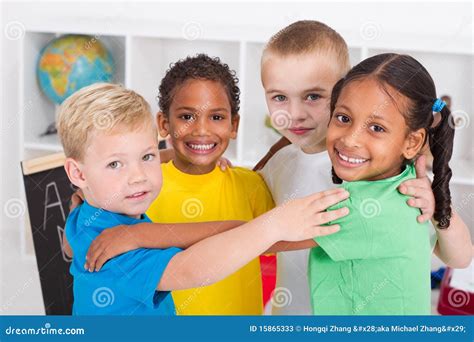 Preschool Friends Stock Image Image Of Colorful Friends 15865333