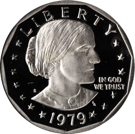 Value Of 1979 S Susan B Anthony Dollar Sell Modern Coins